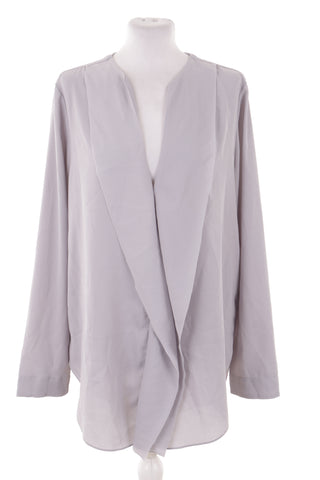 Graue Bluse