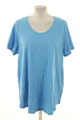 Blaue Bluse