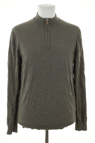 Pullover grün 100% Wolle