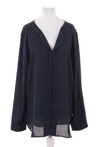 Dunkelblaue Bluse