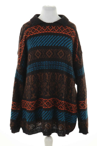 Gemusterter Pullover