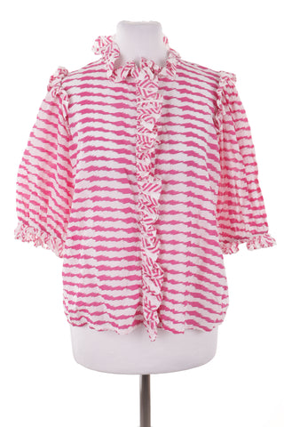 Bluse mit Muster