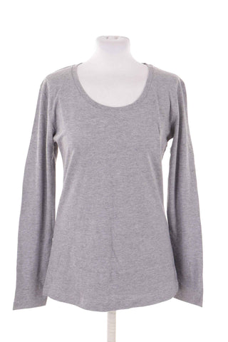 Graue Bluse