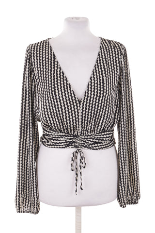 Gemusterte Bluse