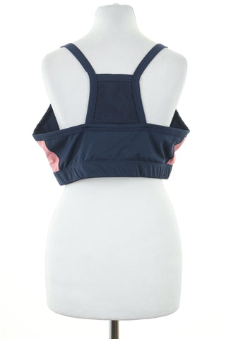Dunkelblaues Sporttop