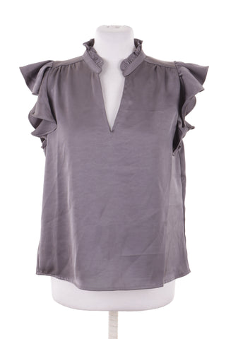 Graue Bluse