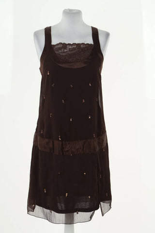 Braunes Kleid