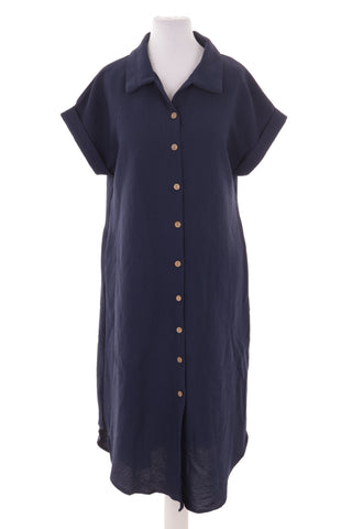 Dunkelblaues Kleid