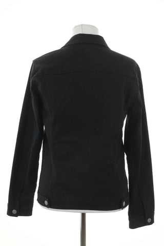 Schwarze Jeansjacke