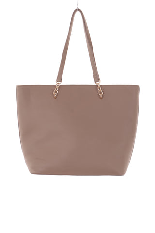 Beigefarbene Handtasche