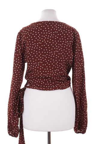 Gepunktete Bluse
