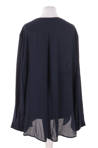 Dunkelblaue Bluse