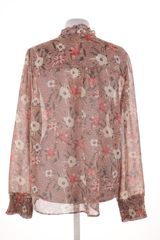 Bluse mit Blumenmuster