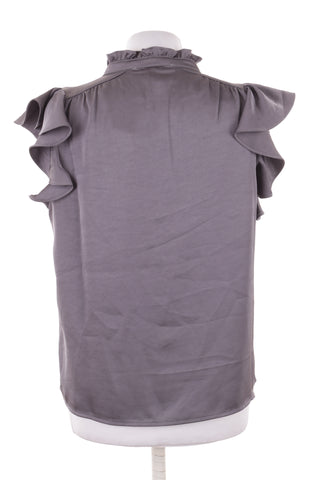 Graue Bluse
