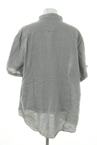 Hemd mit Muster 100% Leinen