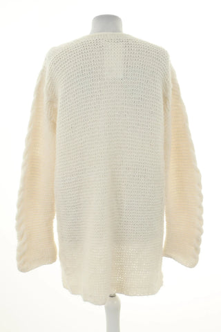 Cremefarbener Pullover