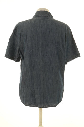Blaue Bluse