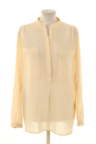 Cremefarbene Bluse