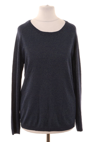 Dunkelblauer Pullover