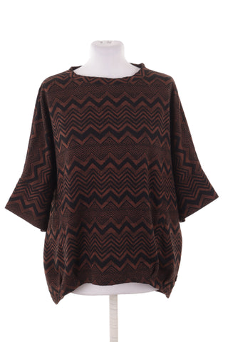 Bluse mit Muster