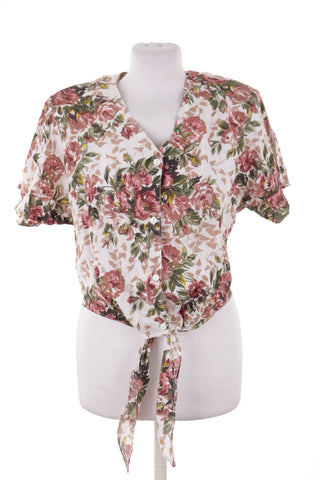 Bluse mit Blumenmuster