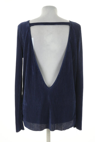 Dunkelblaue Bluse