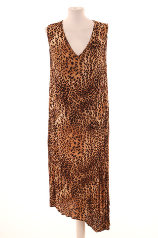 Leopardenmuster Kleid