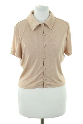 Beige Bluse
