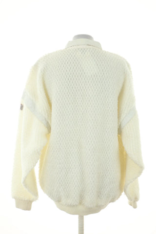 Cremefarbener Pullover