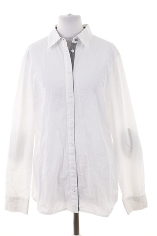 Weißes Blusentop