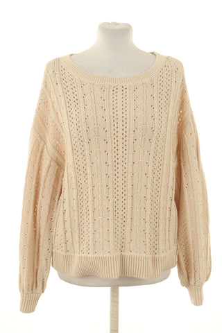 Beiger Pullover