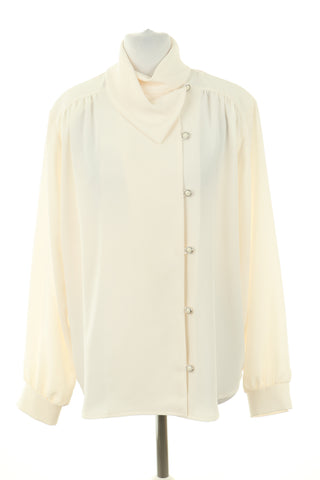 Cremefarbene Bluse
