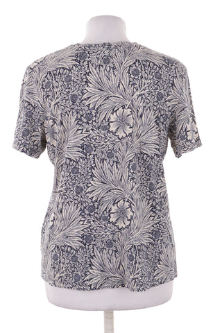 Bluse mit Blumenmuster, 50 % Modal