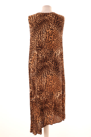 Leopardenmuster Kleid