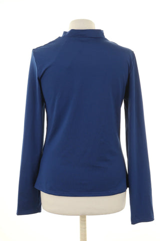 Blaue Bluse
