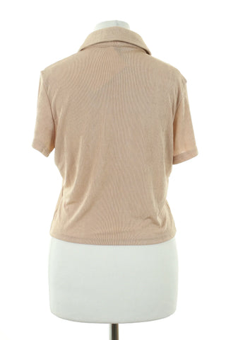 Beige Bluse