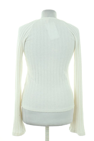 Cremefarbene Bluse