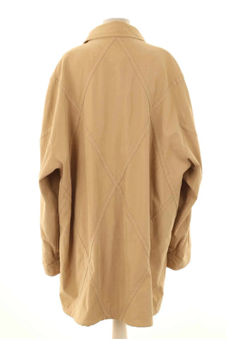 Beige Jacke