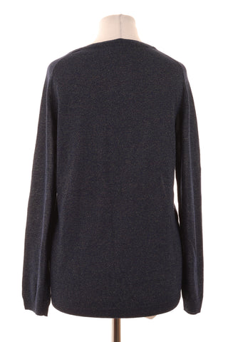 Dunkelblauer Pullover