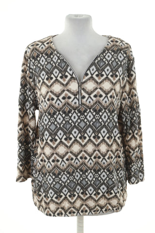Bluse mit Muster