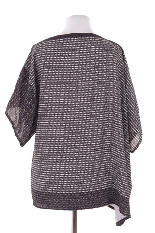 Gemusterte Bluse