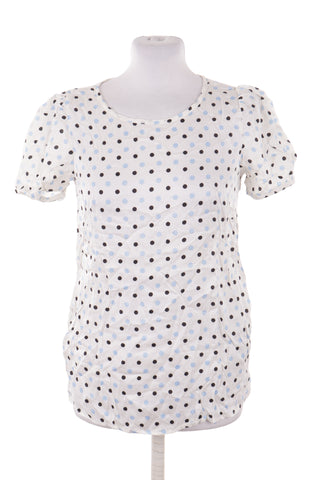 Gepunktete Bluse