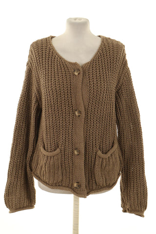 Olivgrüner Pullover