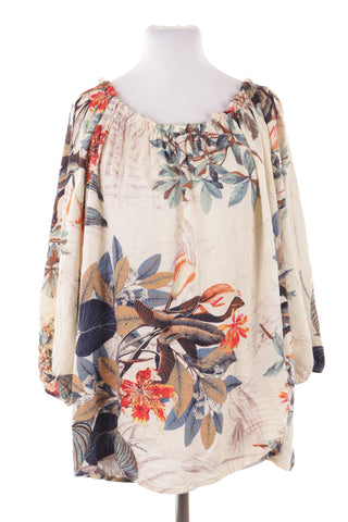 Bluse mit Blumenmuster