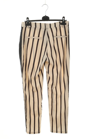 Beige Hose mit Streifen