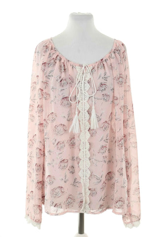 Bluse mit Blumenmuster
