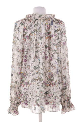 Bluse mit Blumenmuster