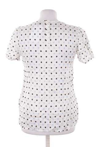 Gepunktete Bluse