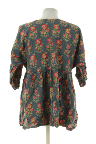 Bluse mit Blumenmuster