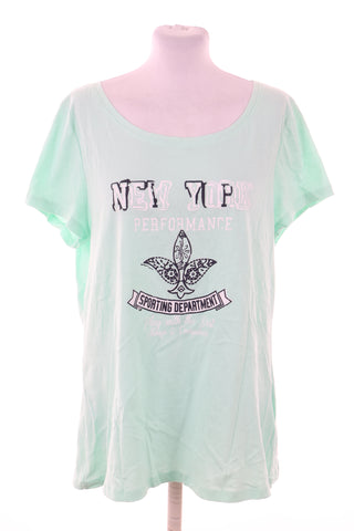 Minzfarbene Bluse